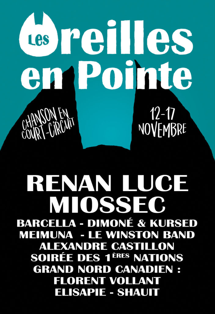 Visuel Festival de musique Les oreilles en Pointe