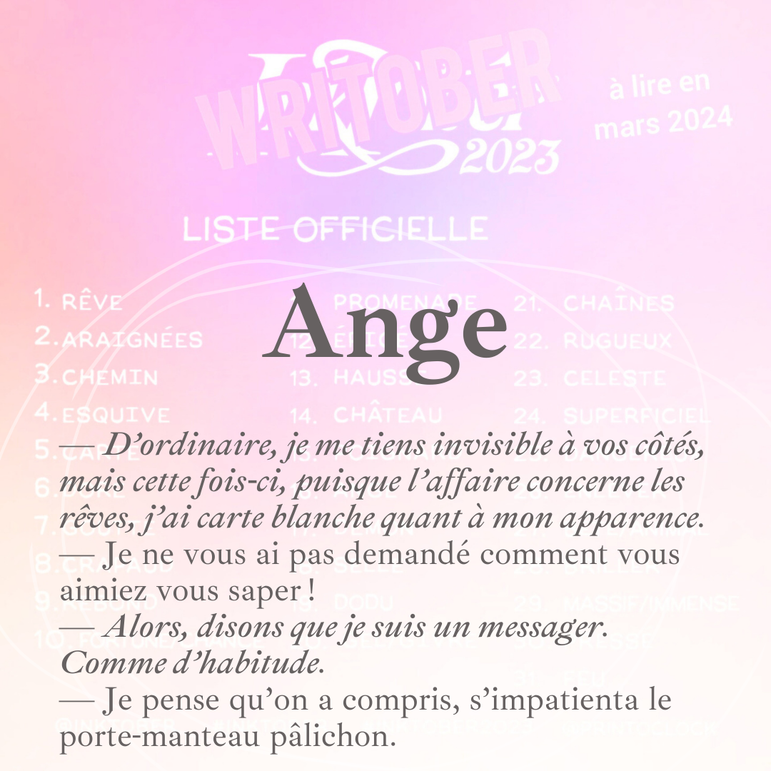 Ange #16 – Writober 2023