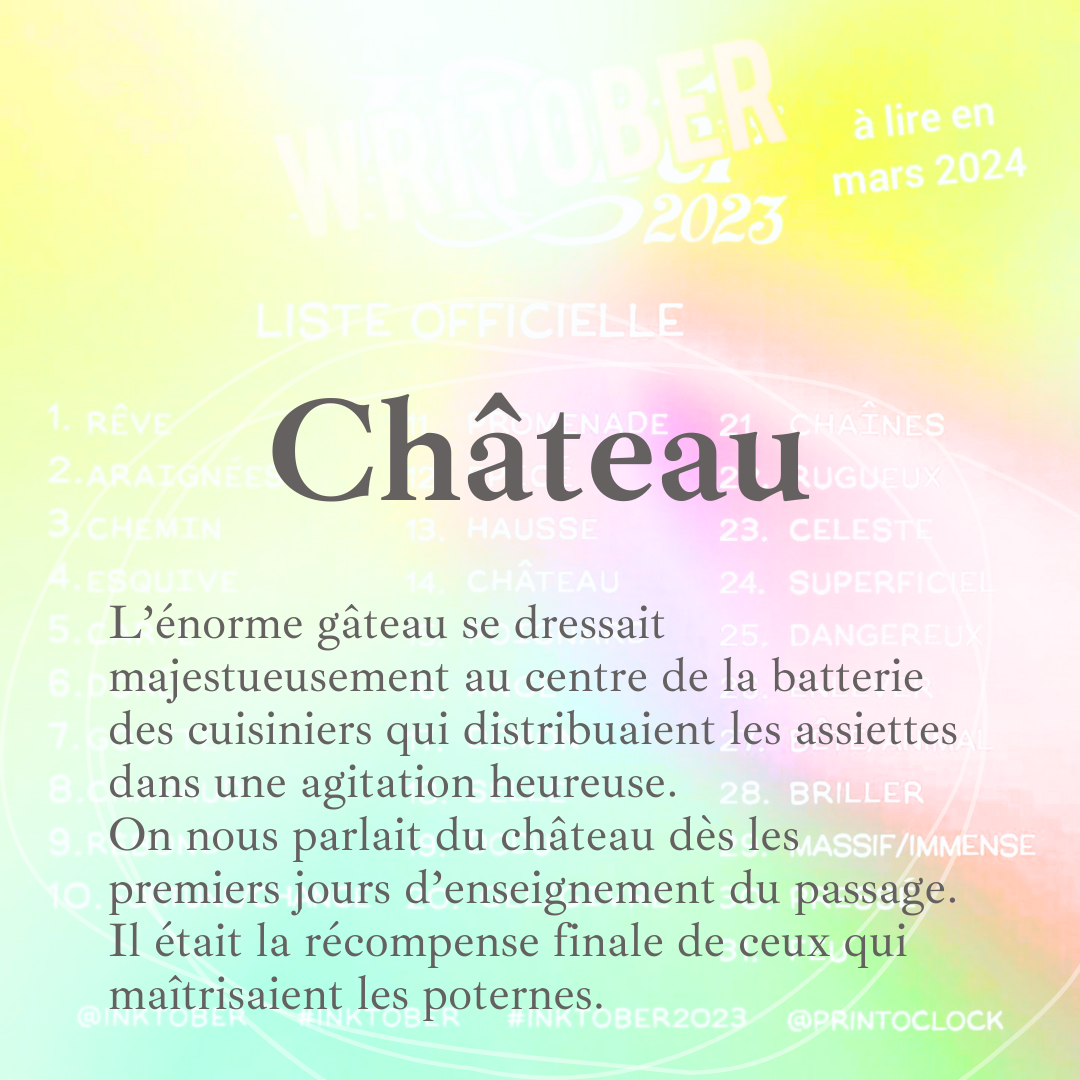 Château#14 – Writober 2023