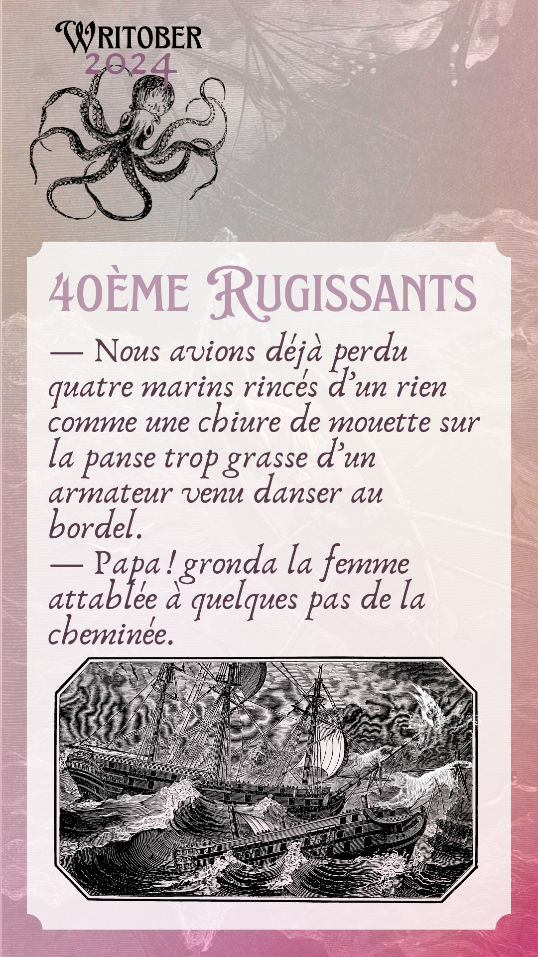 5# Les quarantièmes rugissants