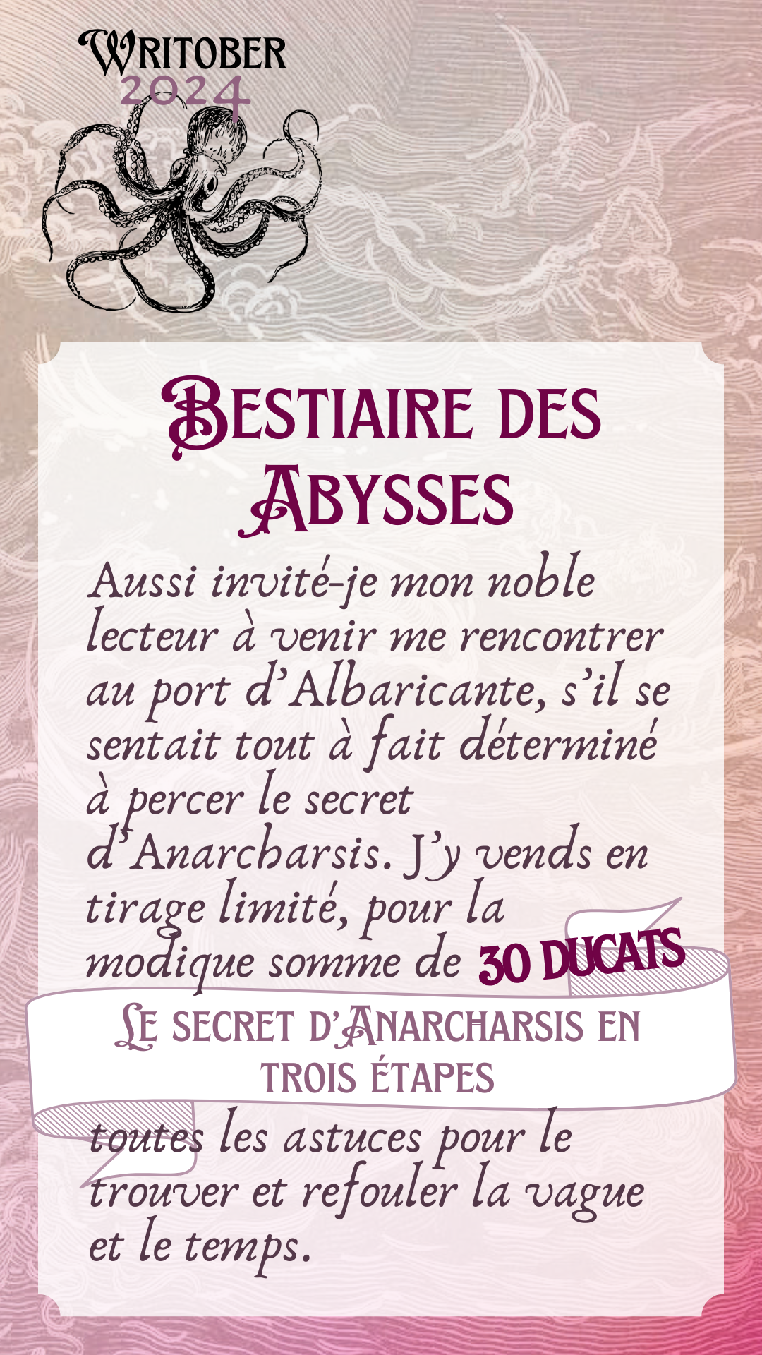 13# Bestiaire des Abysses