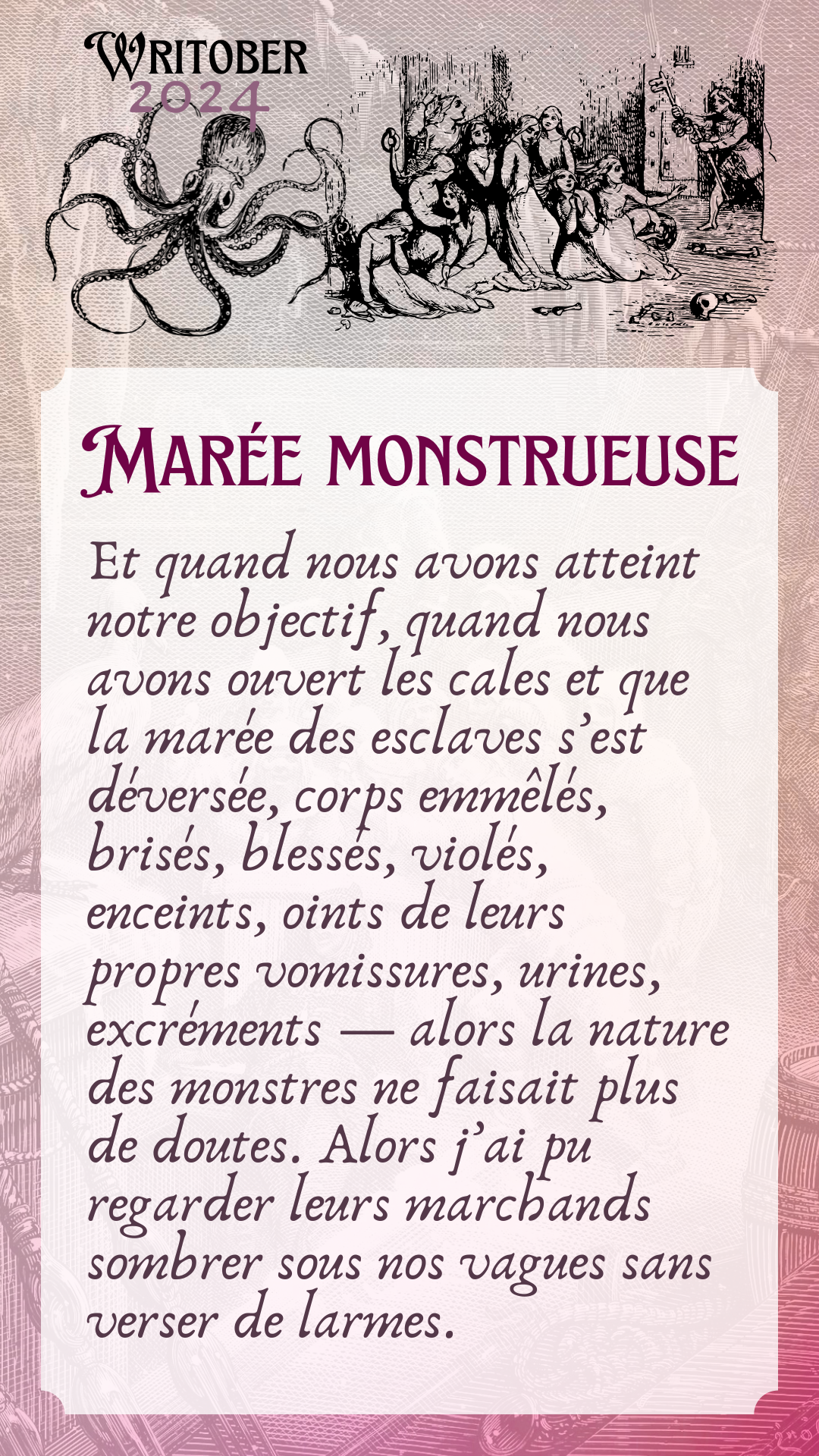 16# Marée monstrueuse